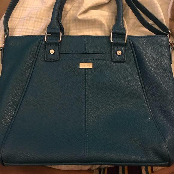 Emerald Green/Blue Crossbody Bag - Jewell - Picture 1 of 5